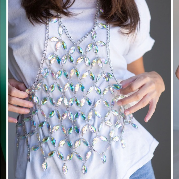 Crystal Body Chain ✨ - Picture 4 of 4